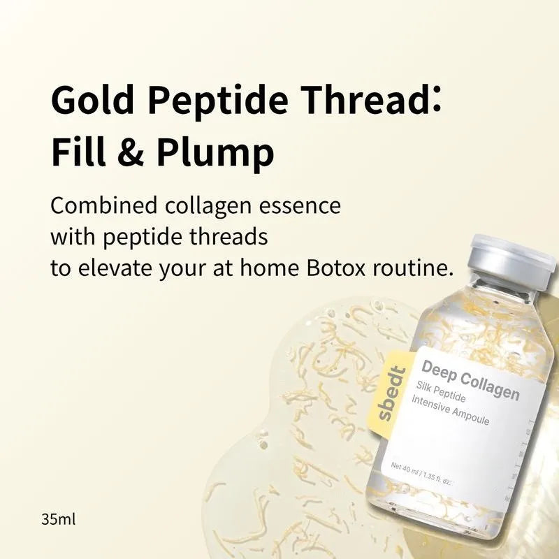 Collagen Silk Peptide Pink PDRN Glow Intensive Ampoule Intensely Hydrating, Lifting And Firming Increase Skin Elasticity