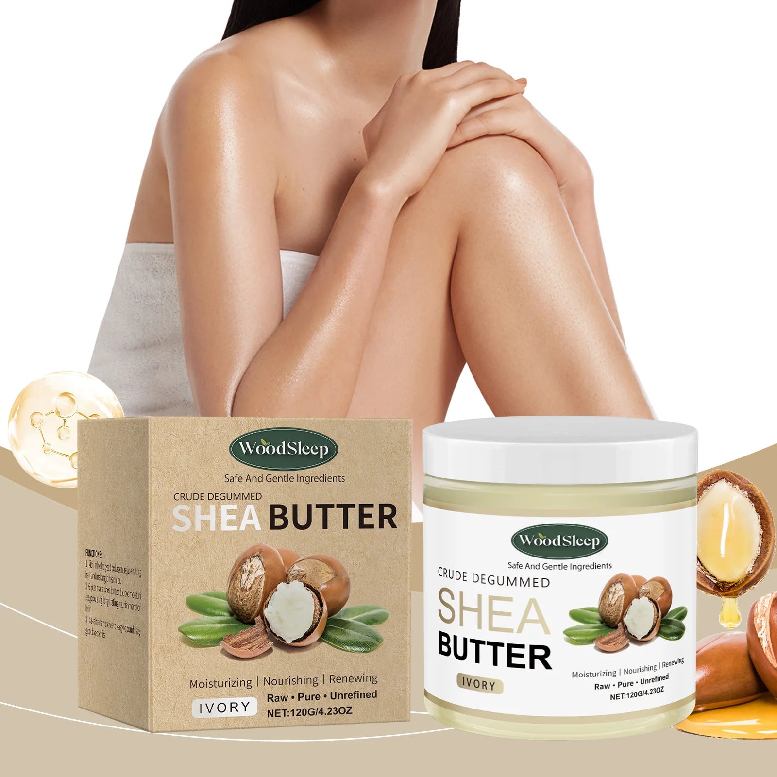 Hodanwith Glow - Deep Nourishing Shea Butter Multi-Purpose Cream (120g)