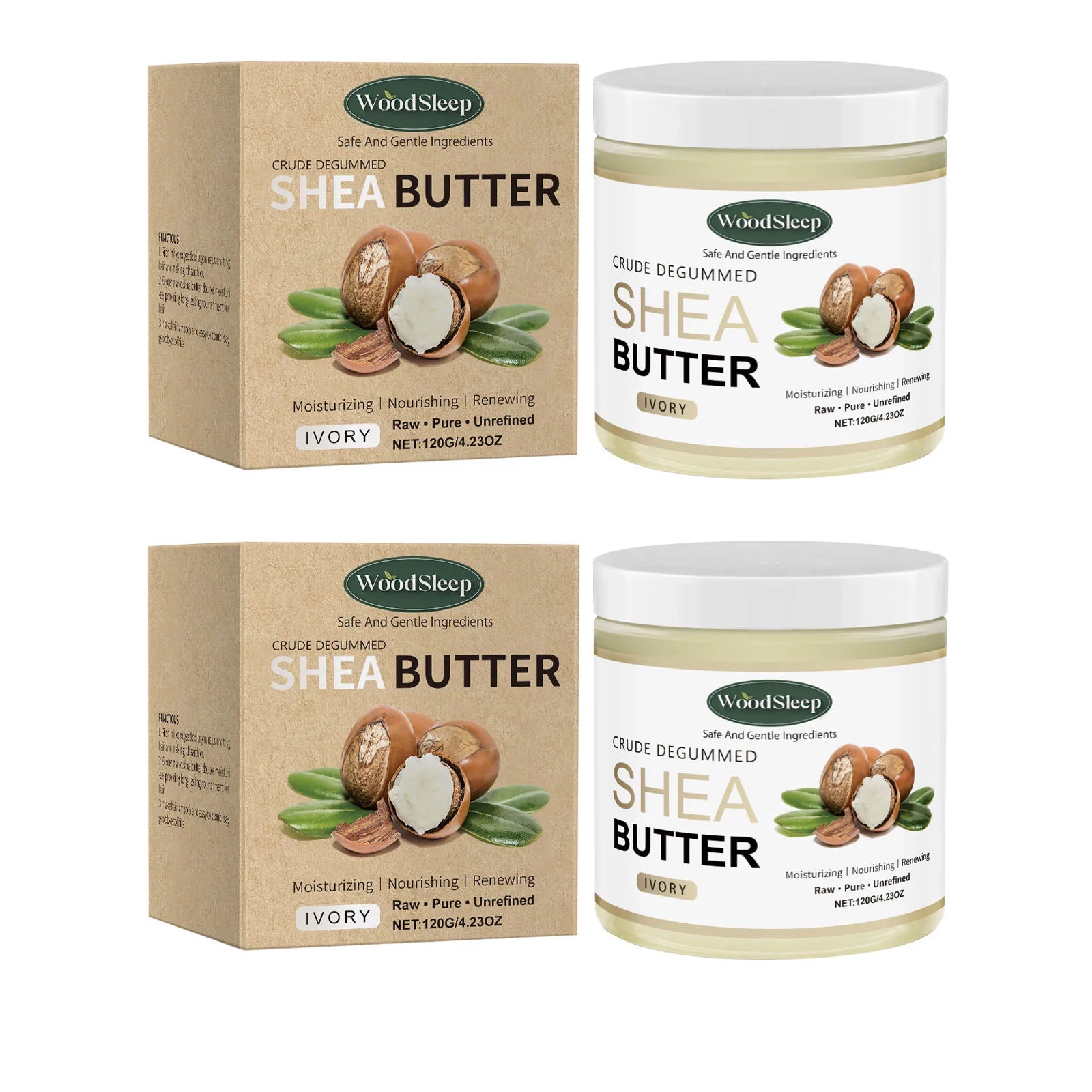 Hodanwith Glow - Deep Nourishing Shea Butter Multi-Purpose Cream (120g)