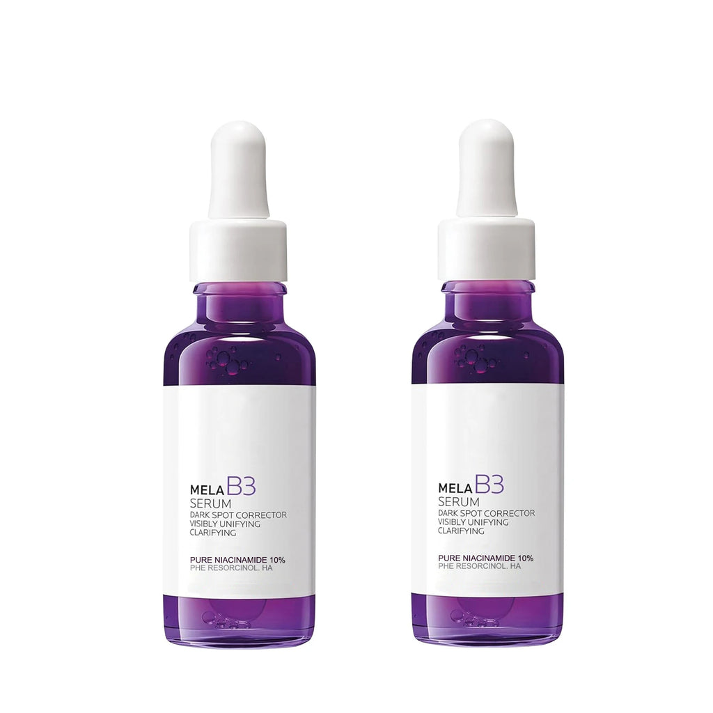 Vitamin B3 Brightening Serum (Purple Bottle) - Fades Dark Spots, Evens Skin Tone, Firms & Boosts Elasticity with Deep Hydration