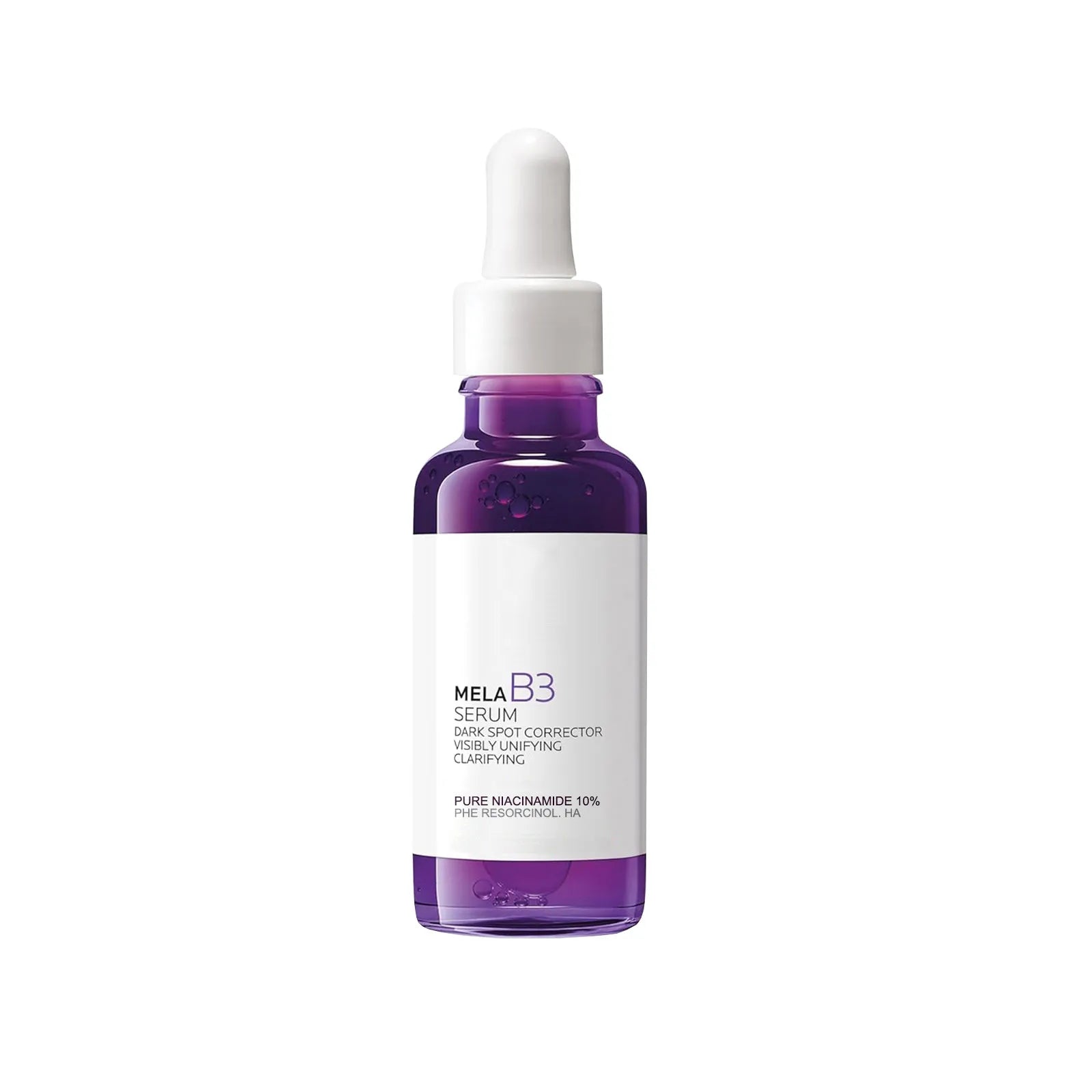 Vitamin B3 Brightening Serum (Purple Bottle) - Fades Dark Spots, Evens Skin Tone, Firms & Boosts Elasticity with Deep Hydration