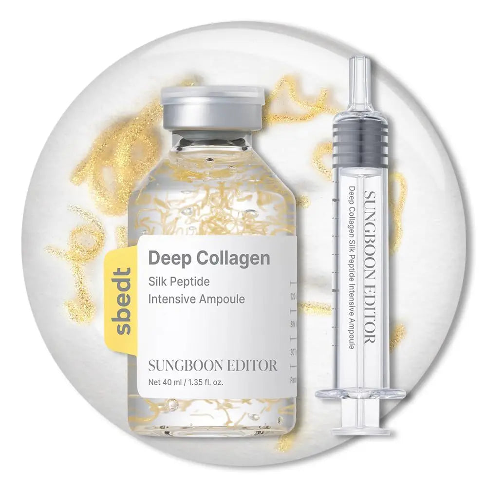 Collagen Silk Peptide Pink PDRN Glow Intensive Ampoule Intensely Hydrating, Lifting And Firming Increase Skin Elasticity
