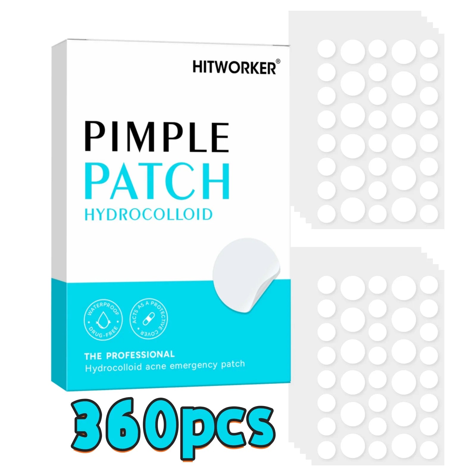 Hodanwith Glow - Invisible Hydrocolloid Pimple Patches