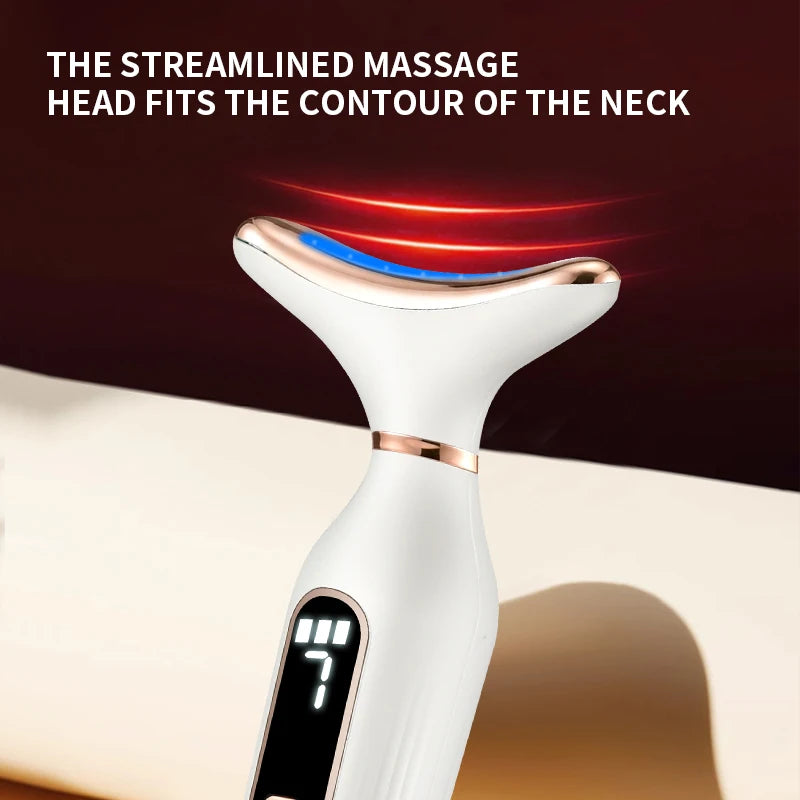 Hodanwith Glow Portable 7 Colors LED Face & Neck Massager.