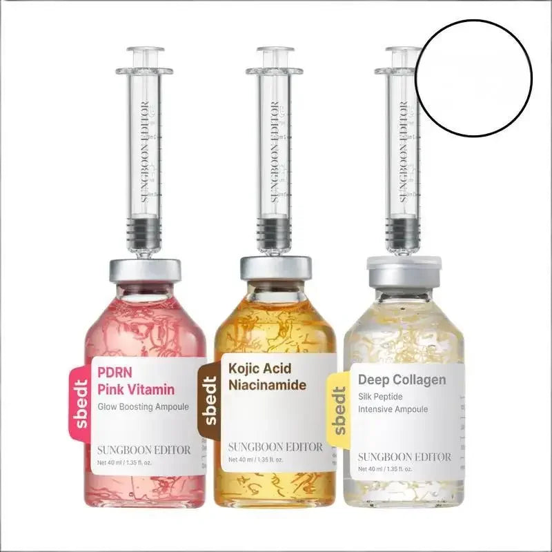 Collagen Silk Peptide Pink PDRN Glow Intensive Ampoule Intensely Hydrating, Lifting And Firming Increase Skin Elasticity