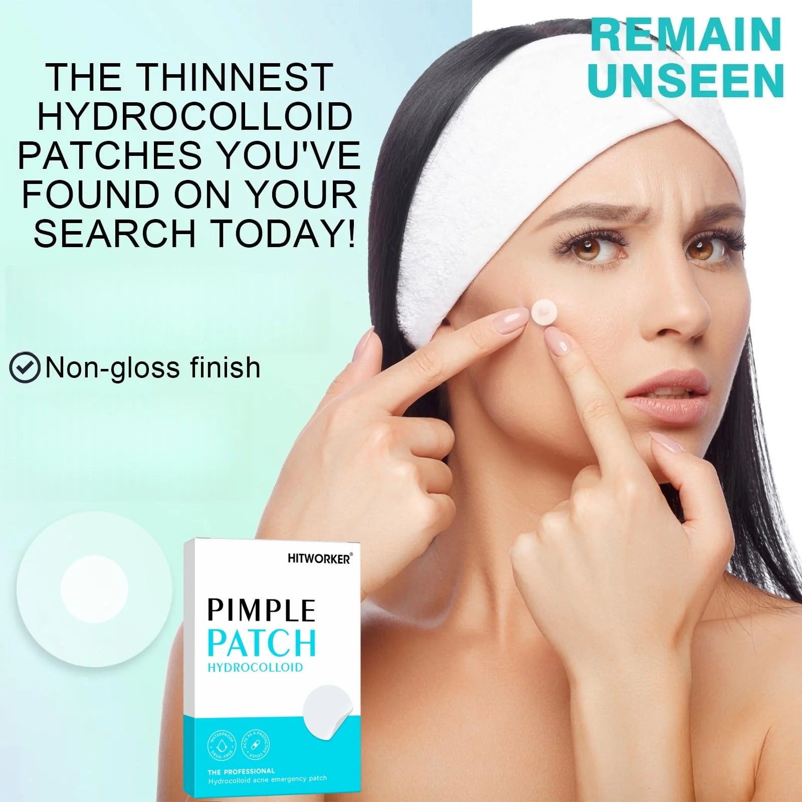 Hodanwith Glow - Invisible Hydrocolloid Pimple Patches