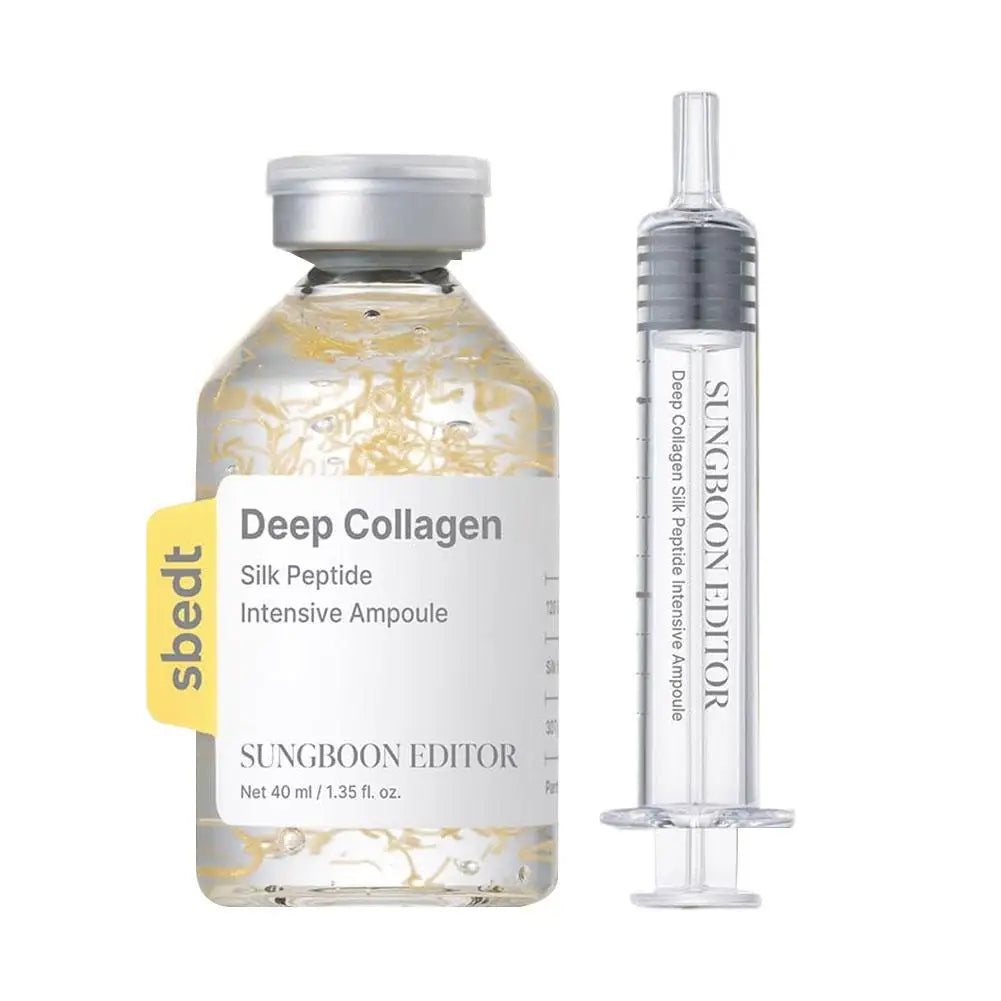 Collagen Silk Peptide Pink PDRN Glow Intensive Ampoule Intensely Hydrating, Lifting And Firming Increase Skin Elasticity