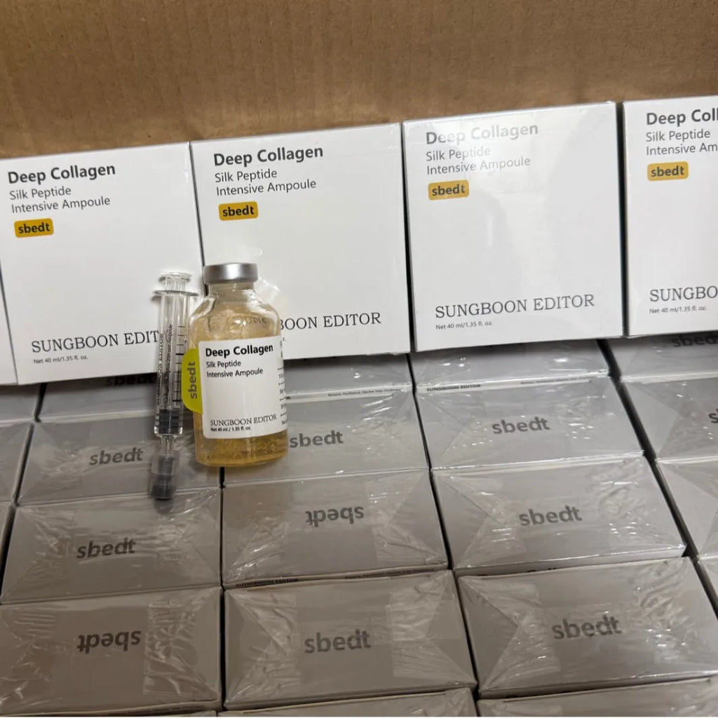 Collagen Silk Peptide Pink PDRN Glow Intensive Ampoule Intensely Hydrating, Lifting And Firming Increase Skin Elasticity