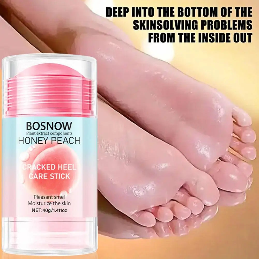 Hodanwith Glow Honey Peach Anti-Crack Foot Care Stick
