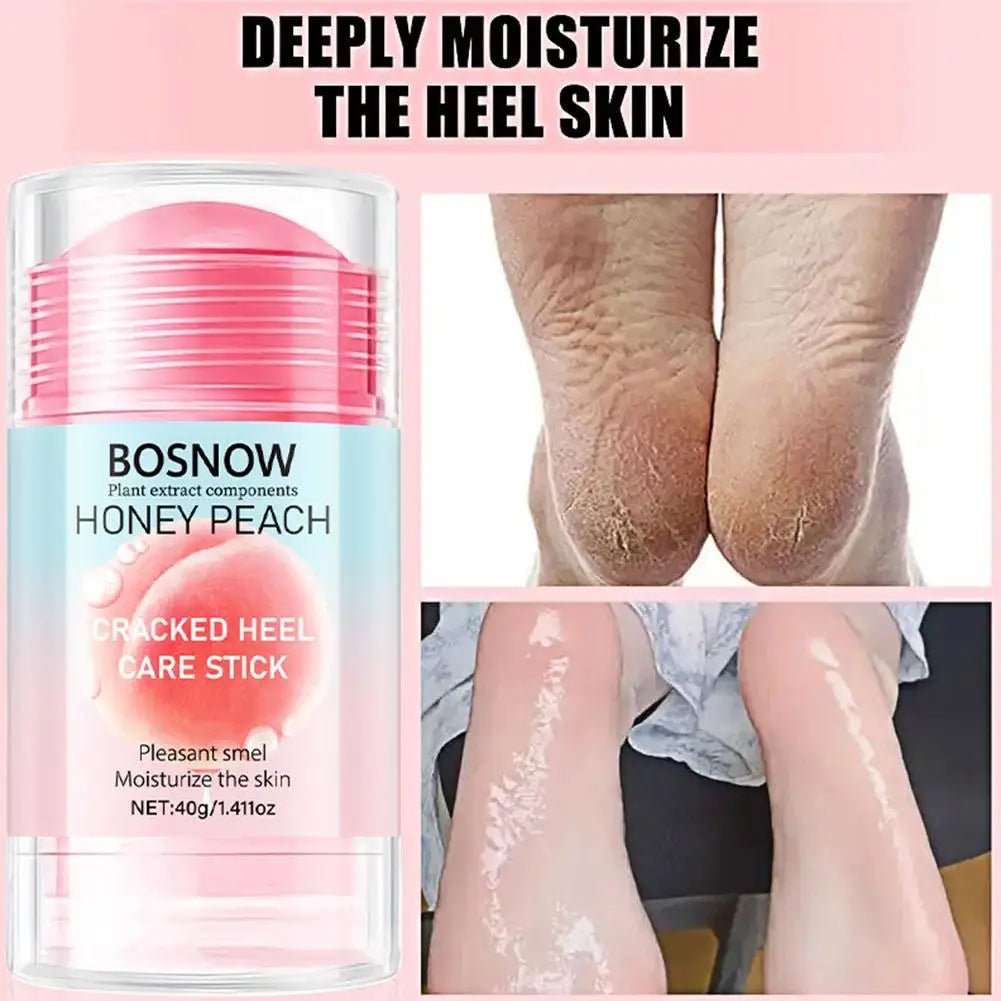 Hodanwith Glow Honey Peach Anti-Crack Foot Care Stick