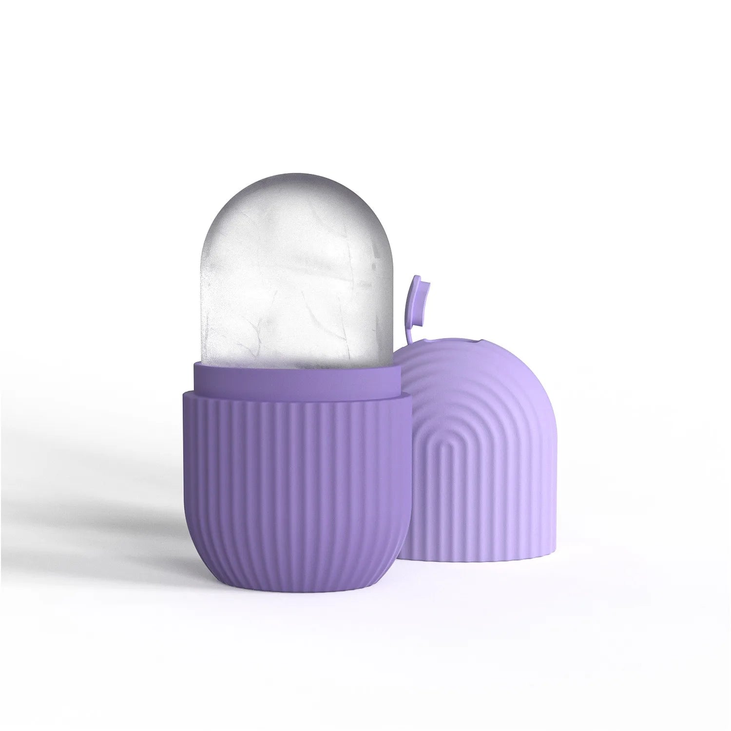 Ice Face Roller Ice Cube Beauty Massage Silicone Ice Mold For Eye Puffiness Ice Facial Roller Shrink Pores