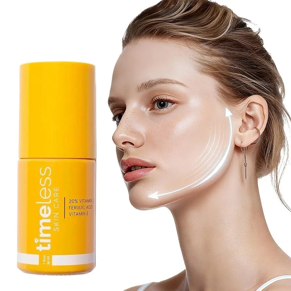 30ml 20% Vitamin C Ferulic Acid Serum – Antioxidant Hydrating Firming Brightens Skin Tone Improves Dullness For All Skin Types