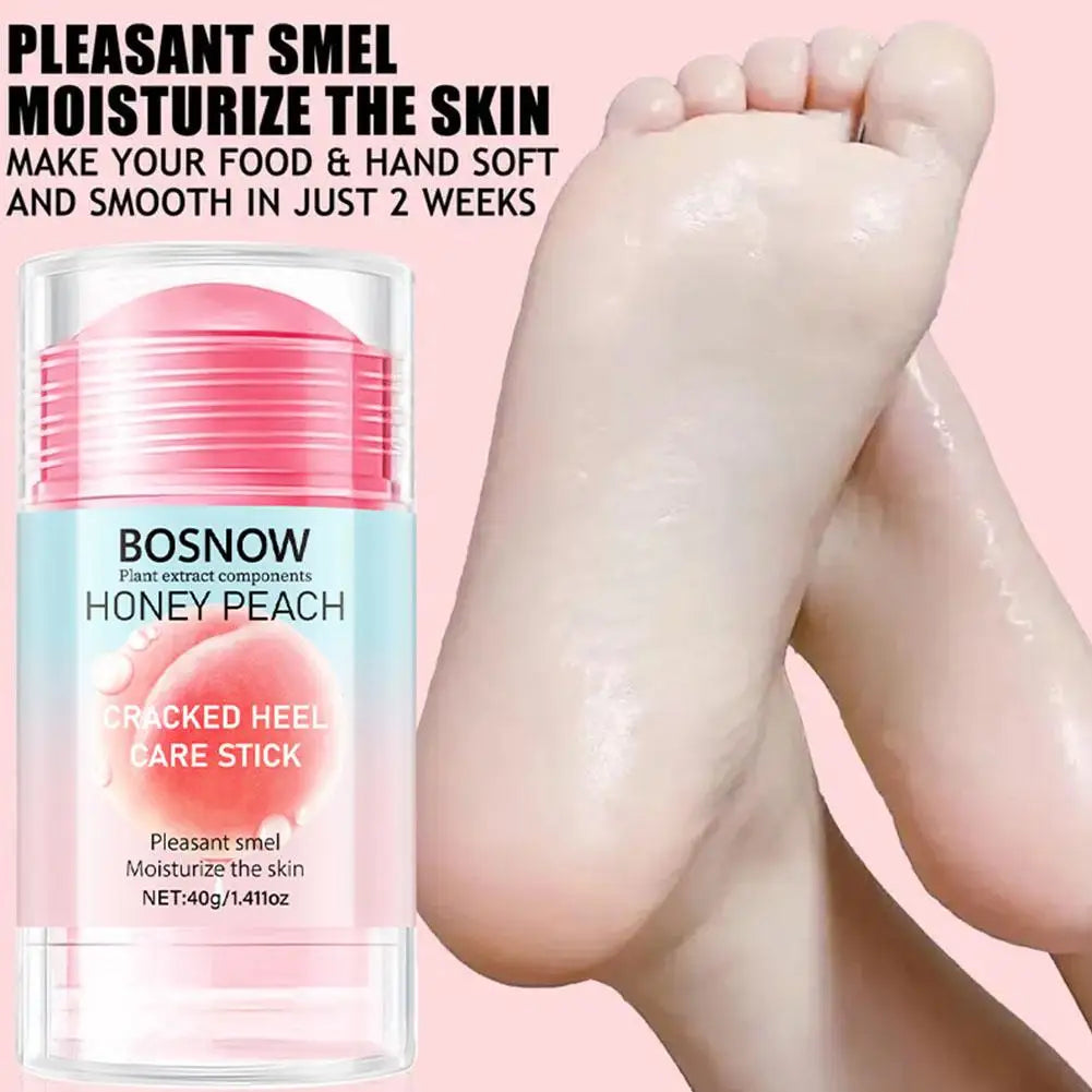 Hodanwith Glow Honey Peach Anti-Crack Foot Care Stick