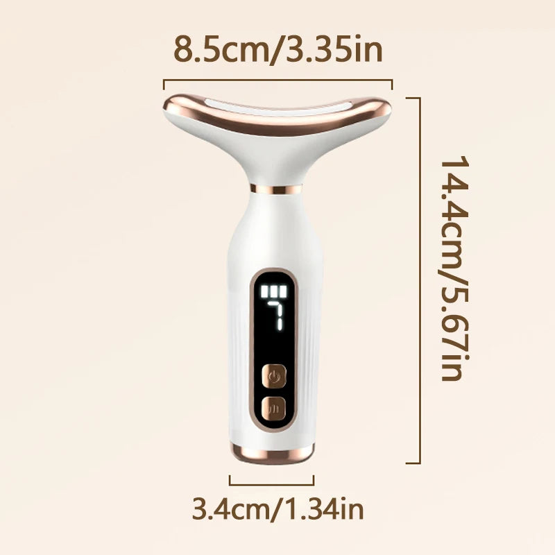 Hodanwith Glow Portable 7 Colors LED Face & Neck Massager.