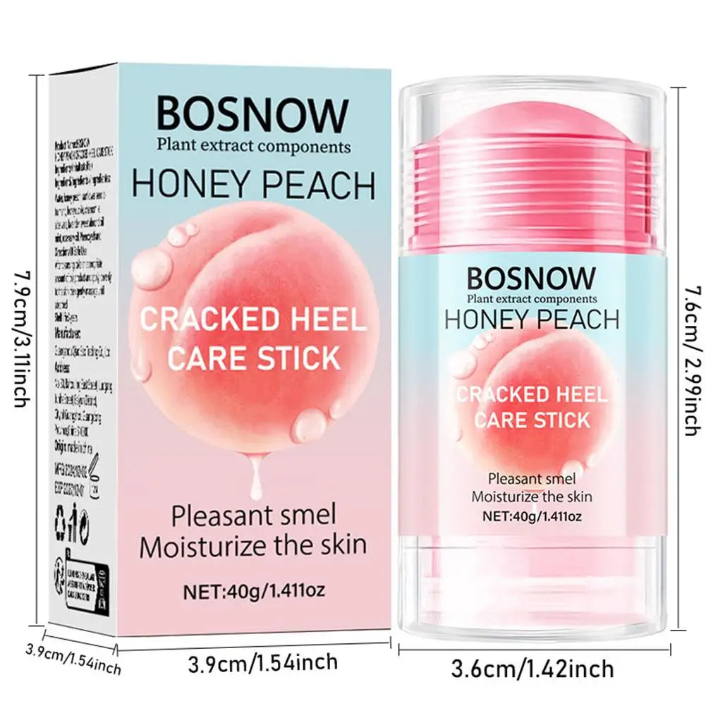 Hodanwith Glow Honey Peach Anti-Crack Foot Care Stick