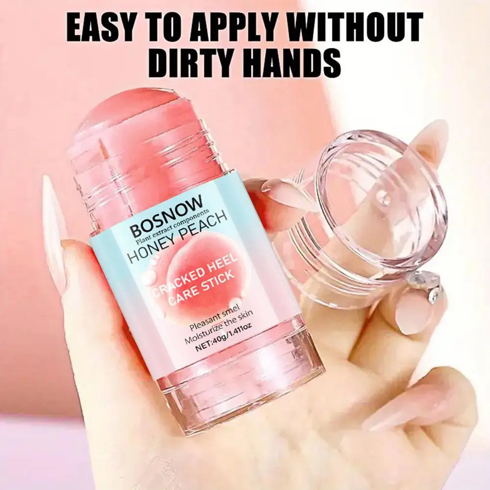 Hodanwith Glow Honey Peach Anti-Crack Foot Care Stick