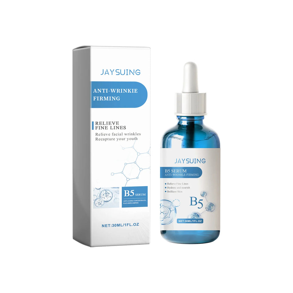 Vitamin B5 Face Serum Hyaluronic Acid Firming Moisturizing Nourishing Oil Control Brightening Fade Fine Lines Skin Care Essence