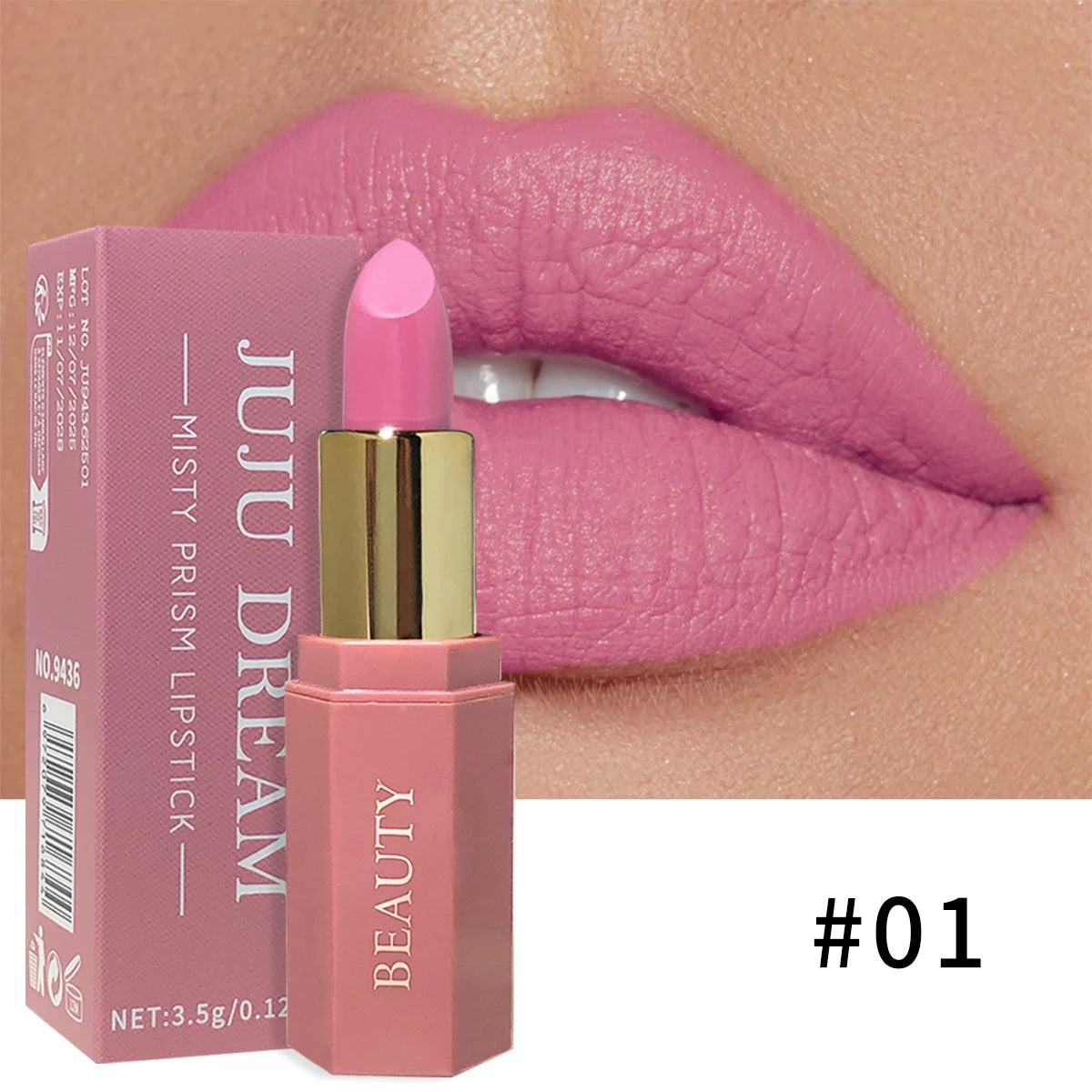 Hodanwith Glow - Juju Dream Long-Lasting Matte Velvet Lipstick