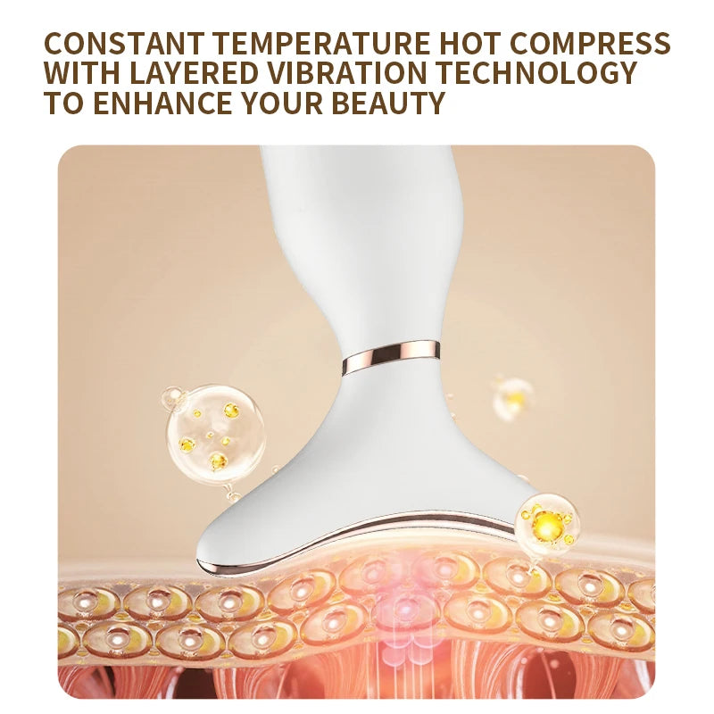 Hodanwith Glow Portable 7 Colors LED Face & Neck Massager.